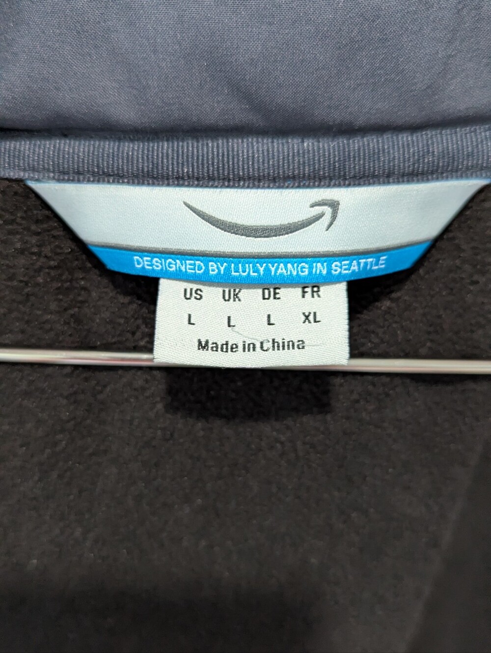 Luly Yang Again Dsp Uniform Softshell Jacket Blue Black Reflective Size Large - Picture 9 of 12